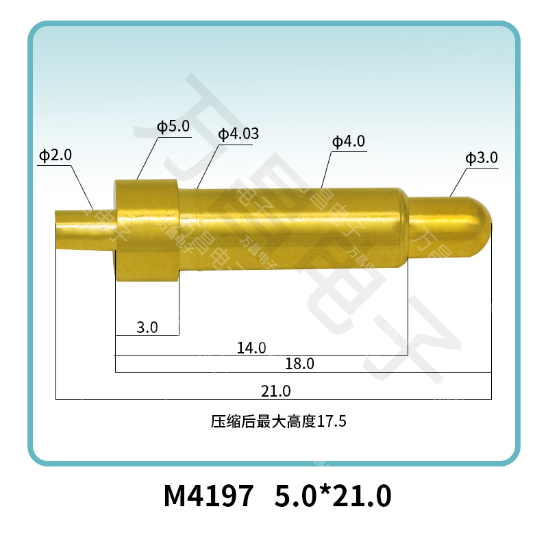 M4197(10A) 5.0*21.0