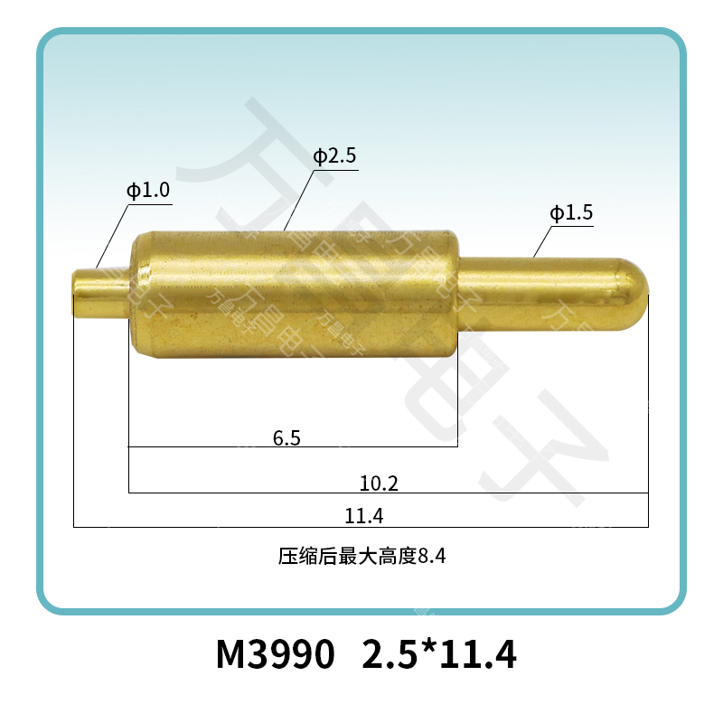 M3990(2A) 2.5*11.4