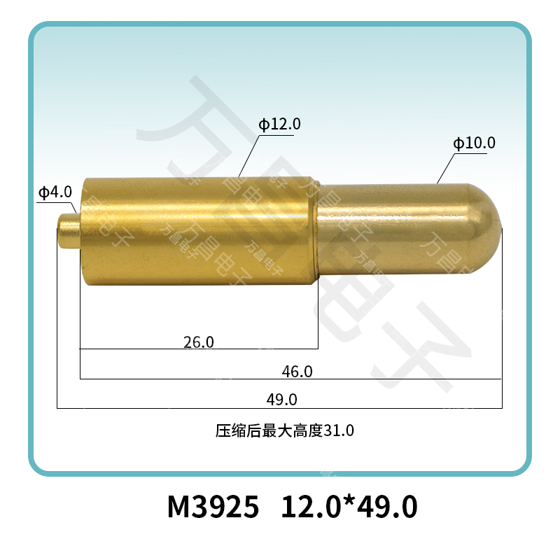 M3925(10A) 12.0*49.0