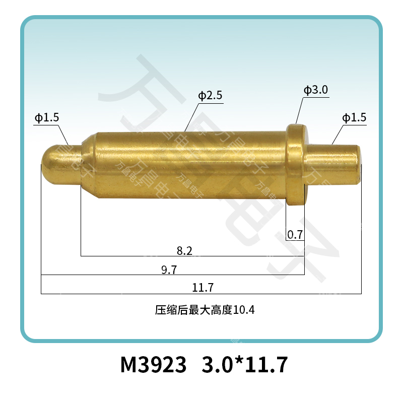 M3923(2A) 3.0*11.7