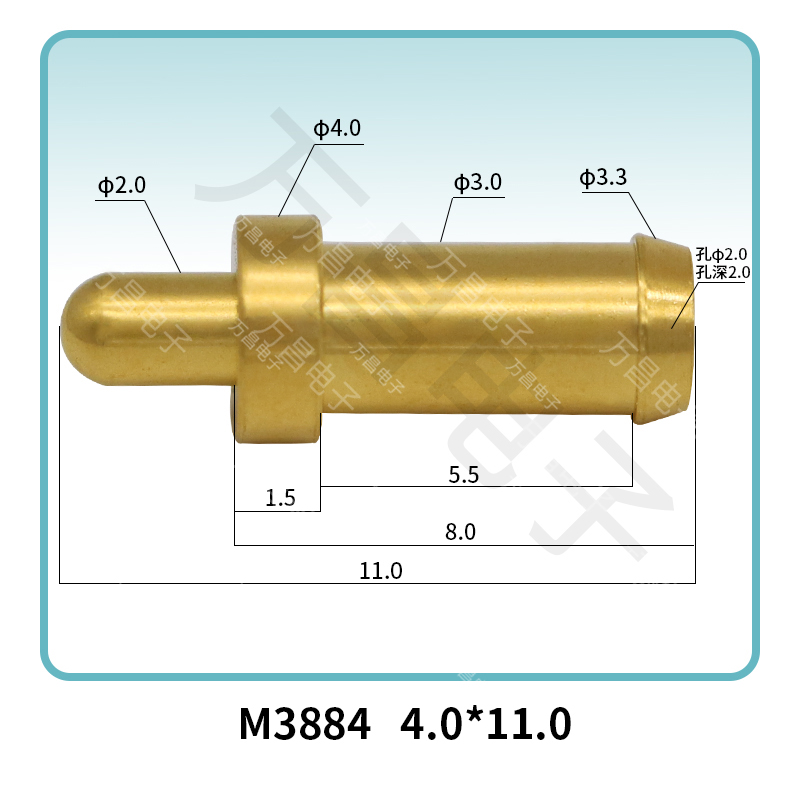 M3884(2.5A) 4.0*11.0