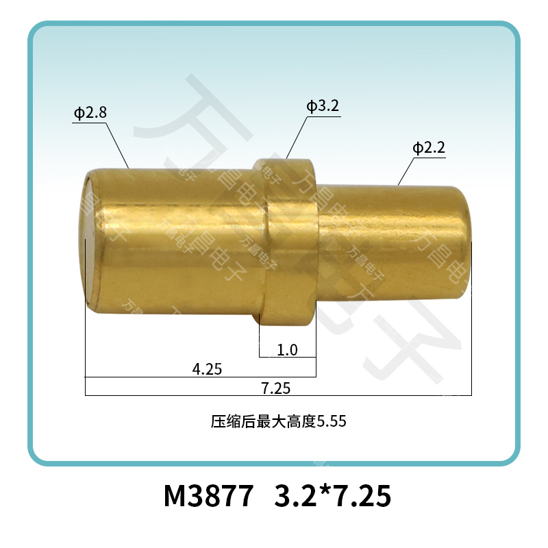 M3877(2A) 3.2*7.25