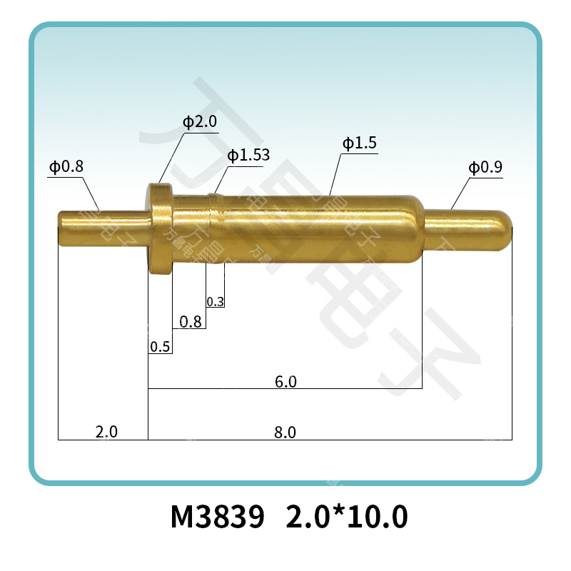 M3839(3A) 2.0*10.0