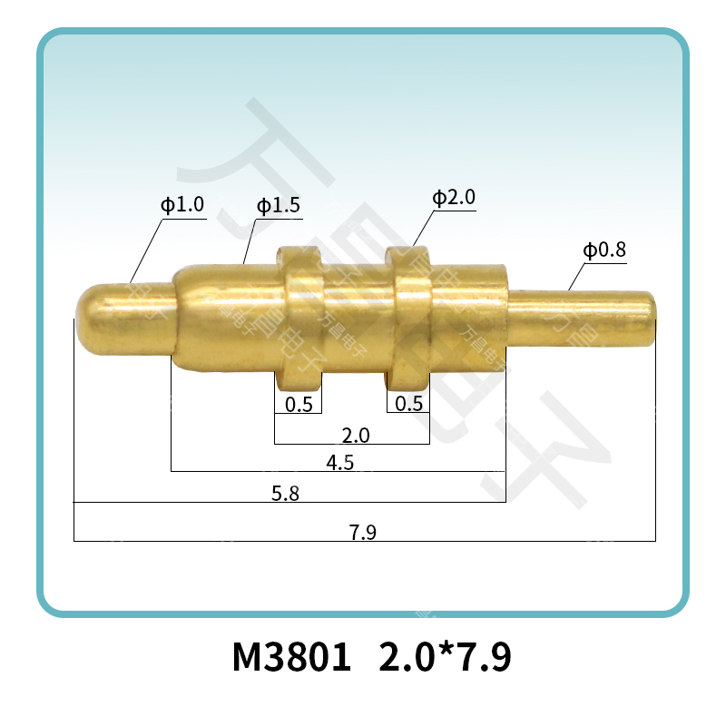 M3801(3A) 2.0*7.9