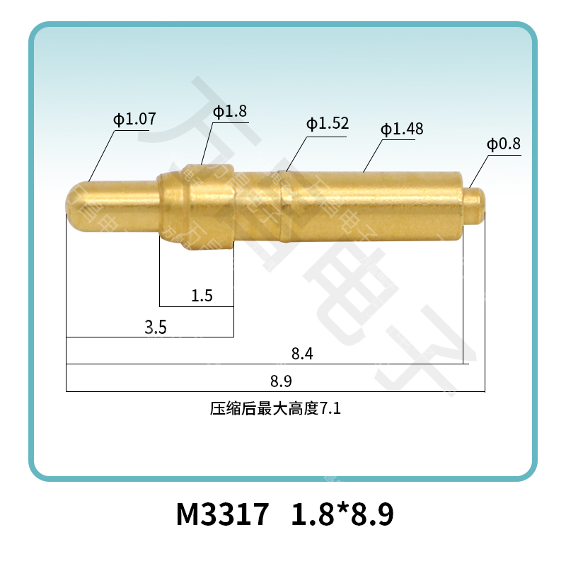 M3317(2A) 2.1*8.1