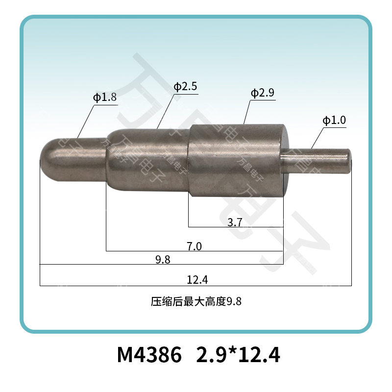 M4386 2.9*12.4