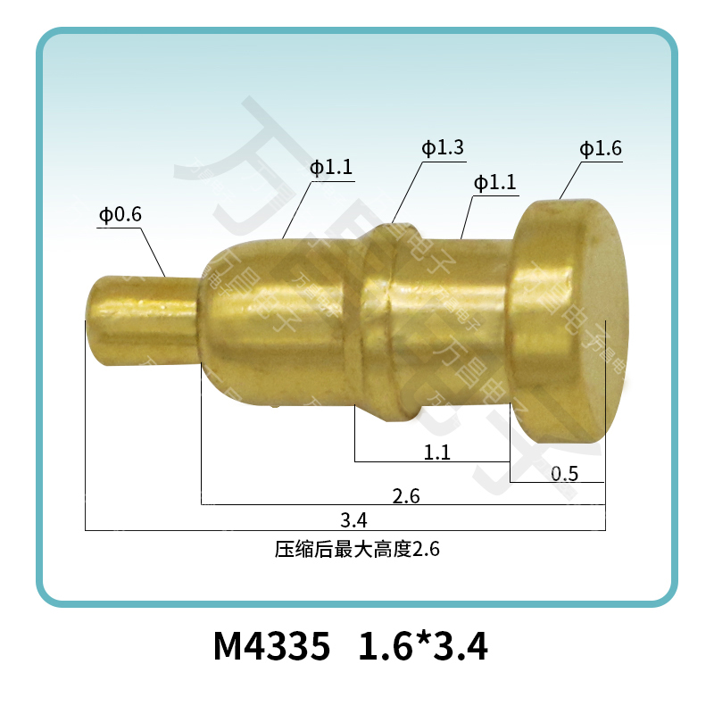 M4335 1.6*3.4