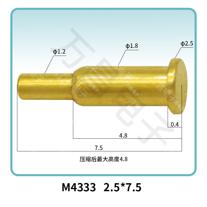 M4333 2.5*7.5