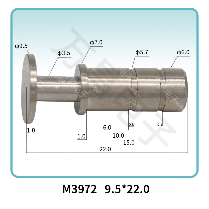 M3972 9.5*22.0