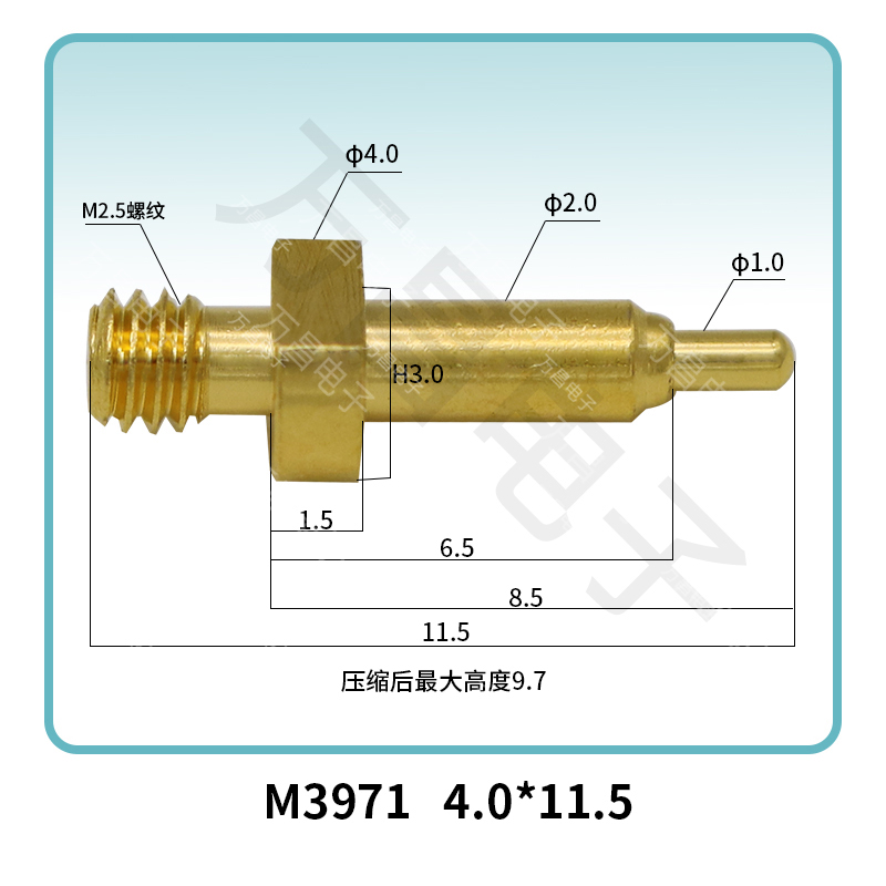 M3971 4.0*11.5